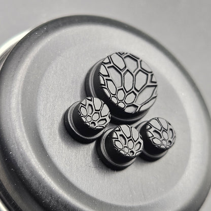 LASER ENGRAVED BMM BUTTON KRYPTEK PATTERN FULL SET