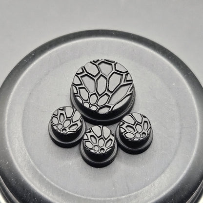 LASER ENGRAVED BMM BUTTON KRYPTEK PATTERN FULL SET