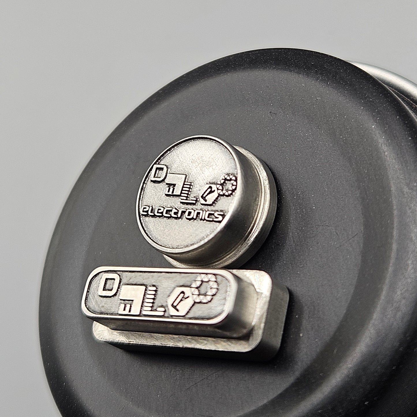 LASER ENGRAVED DELRO D60E BUTTON SET DELRO ELECTRONICS DESIGN