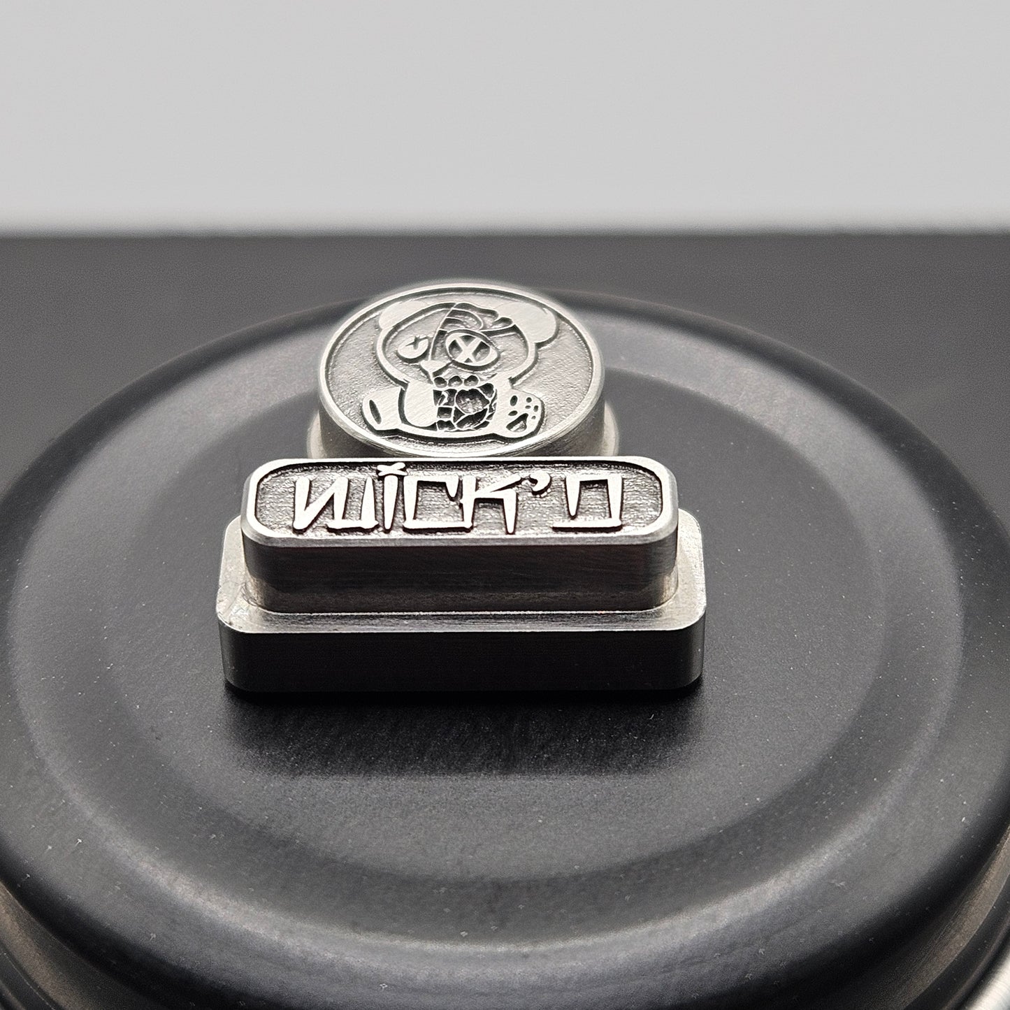 LASER ENGRAVED DELRO D60E BUTTON SET WICK'D ANATOMY