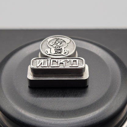 LASER ENGRAVED DELRO D60E BUTTON SET WICK'D ANATOMY