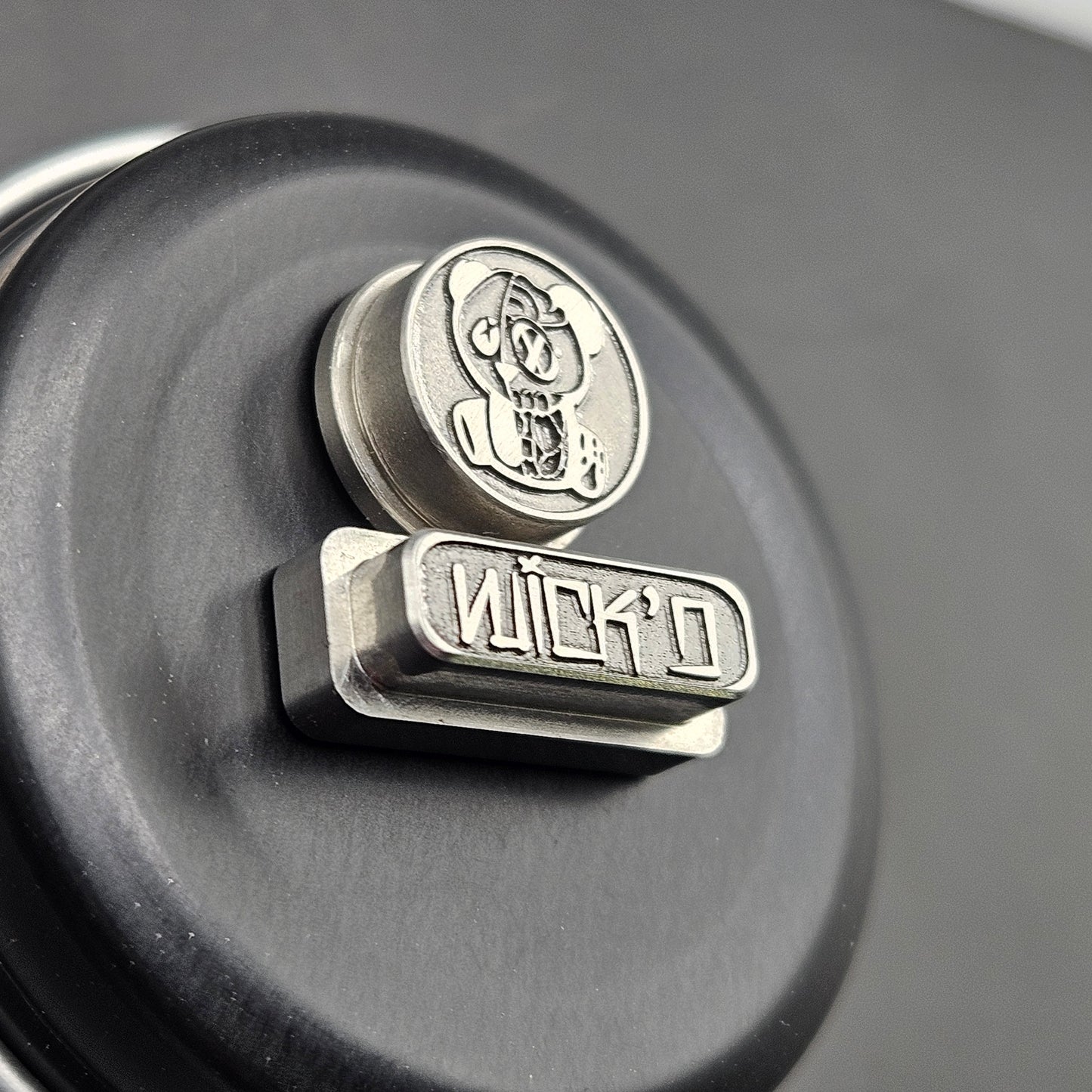 LASER ENGRAVED DELRO D60E BUTTON SET WICK'D ANATOMY